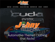 Tablet Screenshot of johnyrockstar.com